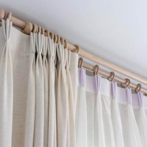Double Pinch <br>Pleat Curtains